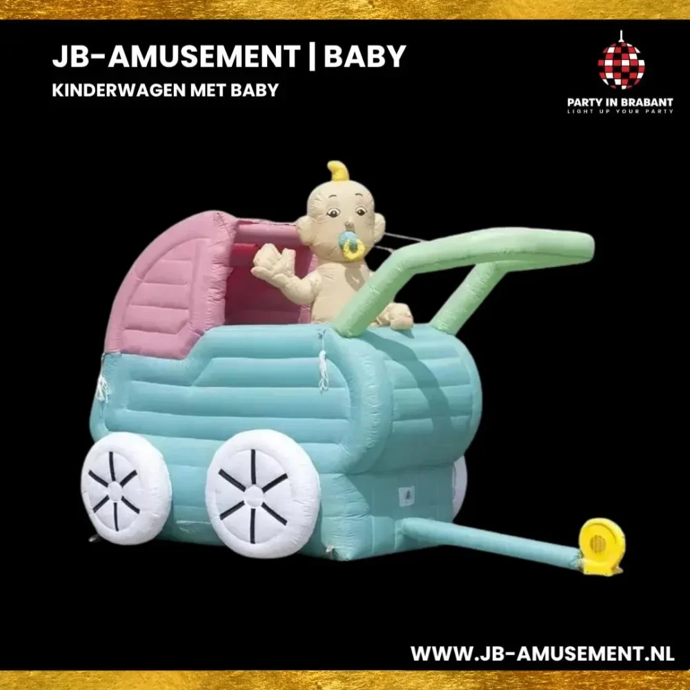 Kinderwagen met baby